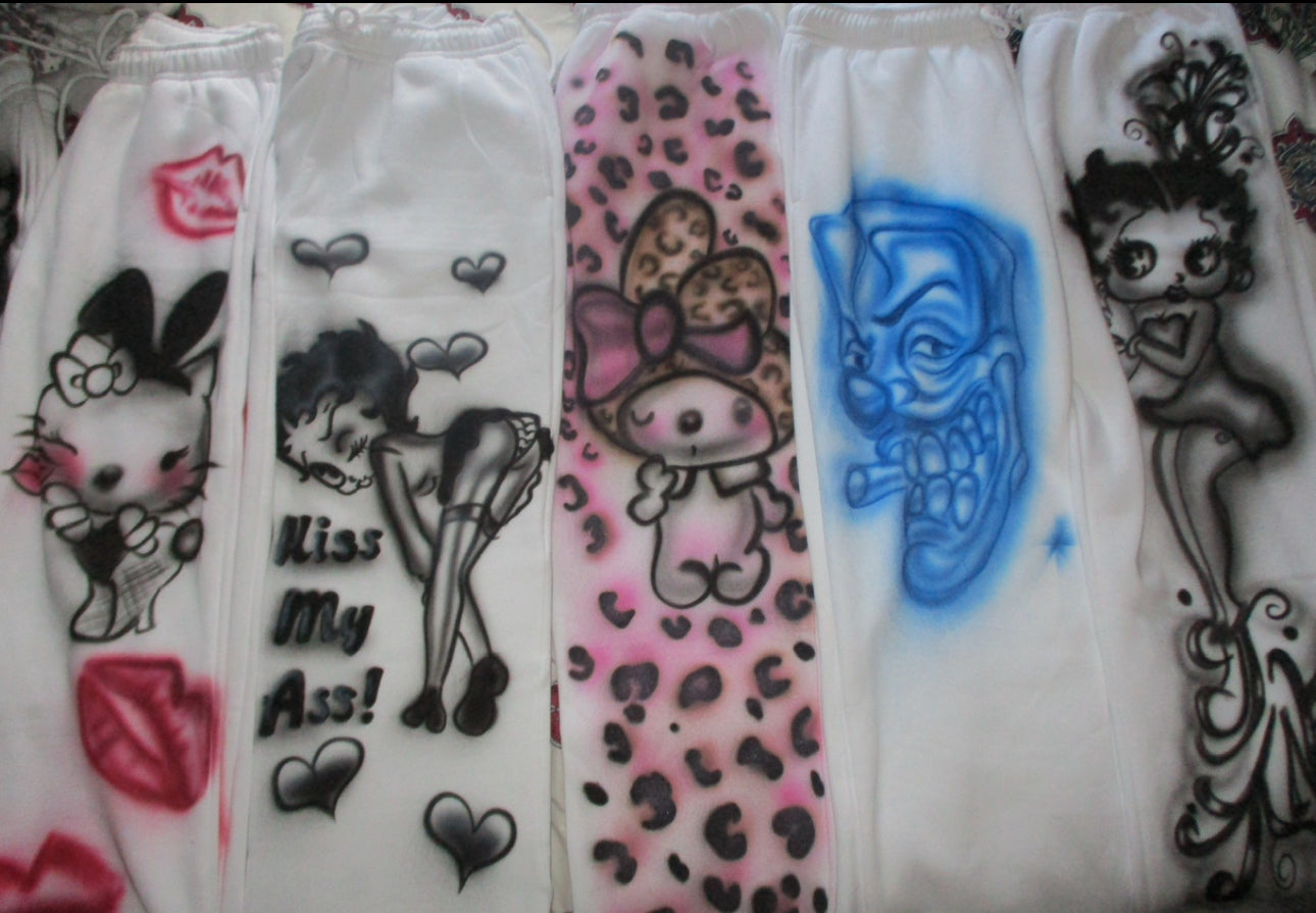 sweats, skirts, shorts