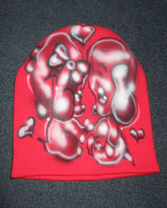 puppy luv beanie <3*+🫧🤍