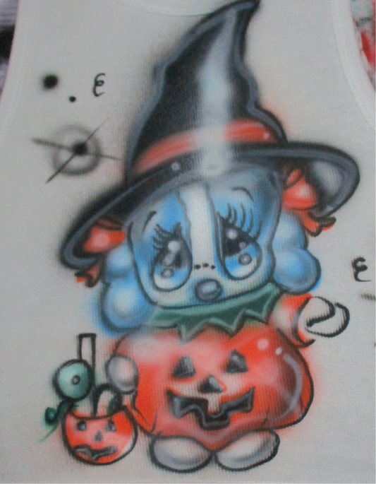 trick or treat bb tee🐶 🎃 🫧