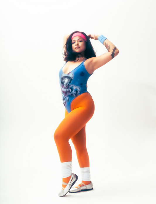 betty clown leotard ⋆˙⟡