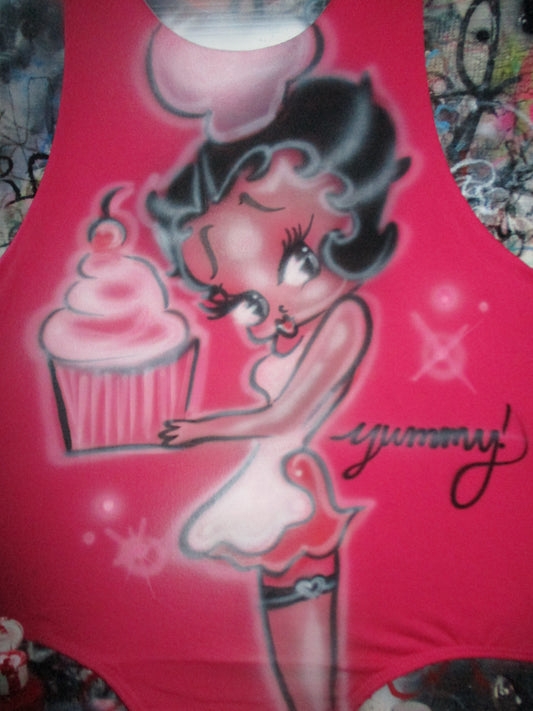 yummy betty leotard! ⋆˚࿔♫⋆˚࿔