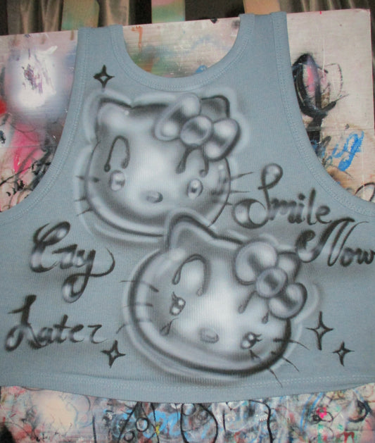 smile now cry later bb tee </3