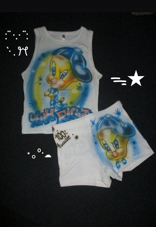 yeah right tweety set! 🩵🫧